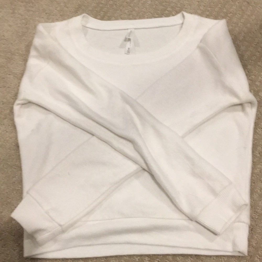 Cropped sweatshirt